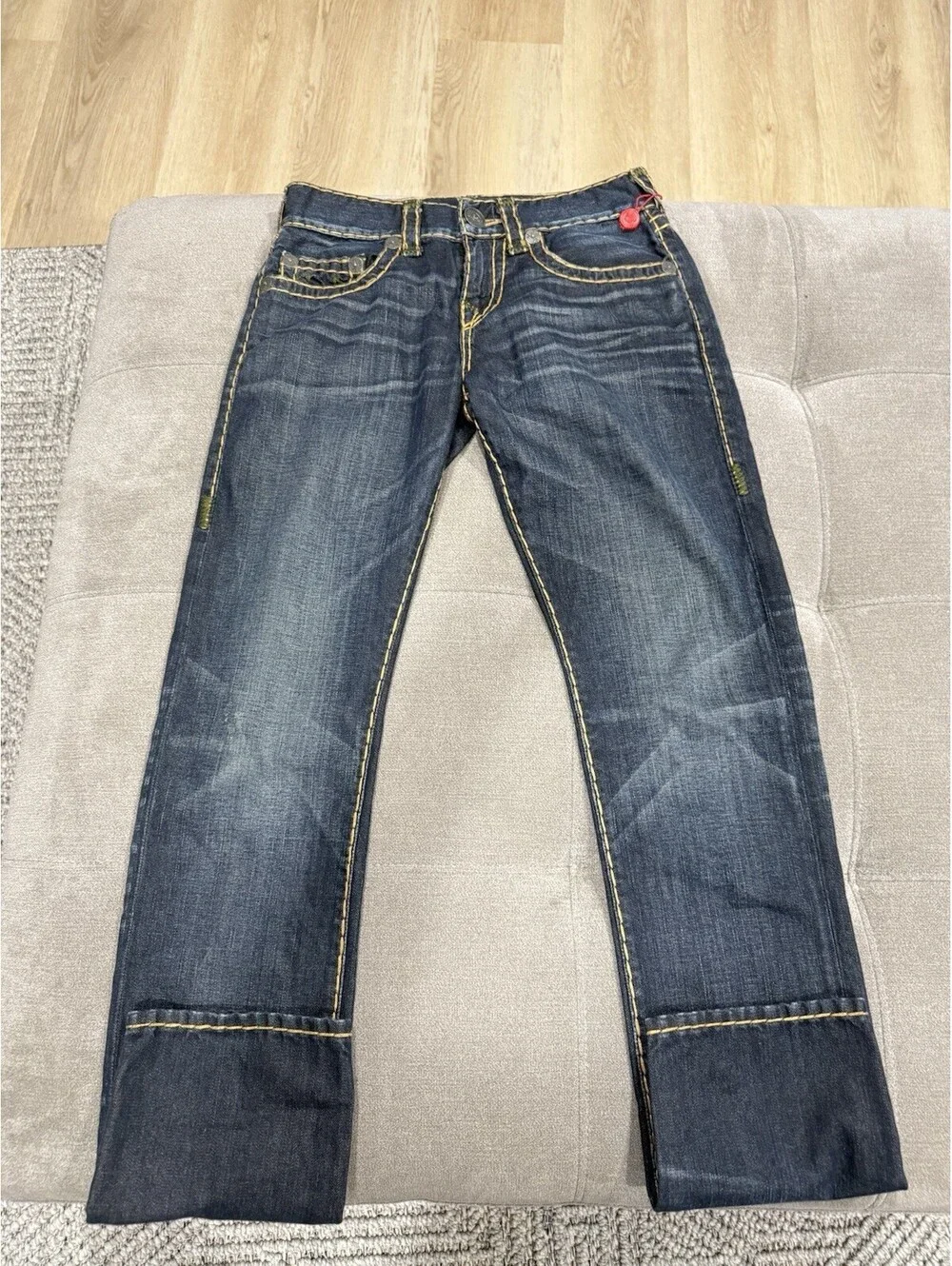 True Religion Jeans Geno Relaxed Slim Men’s 30x34 Blue Denim